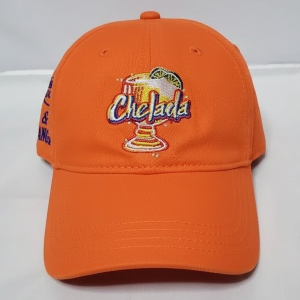 Bud Light Chelada Clamato Orange Slideback Hat — Adjustable NWOT